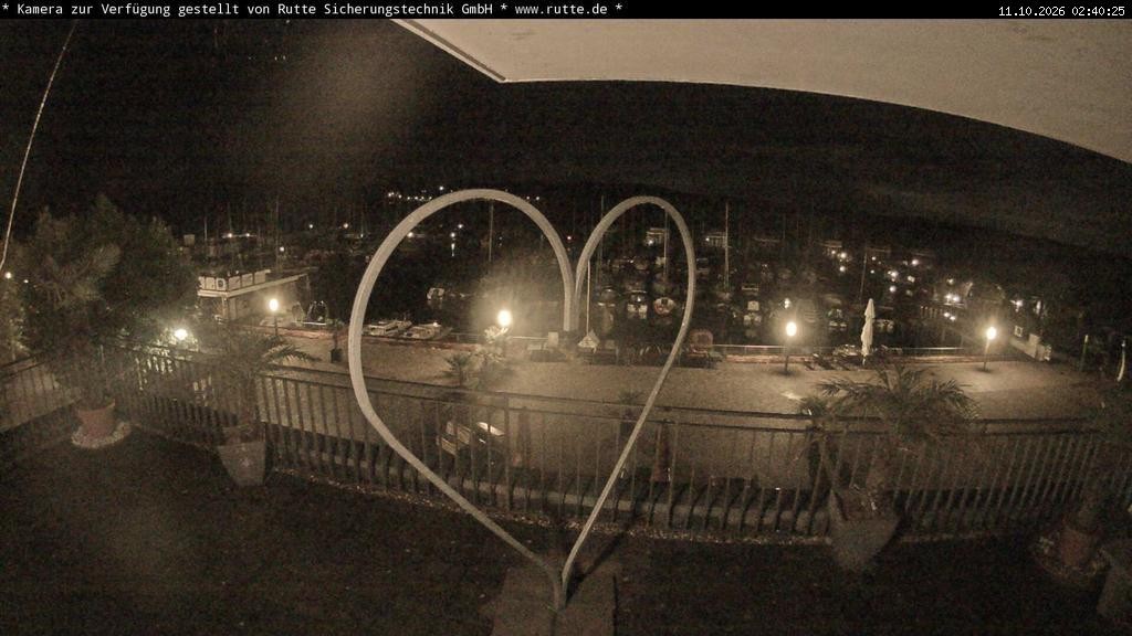 Archived image Webcam Lake Geiseltalsee - Marina Mücheln