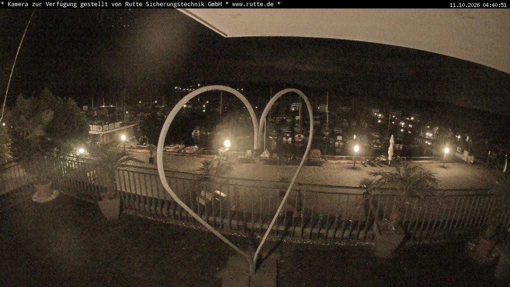 Archived image Webcam Lake Geiseltalsee - Marina Mücheln