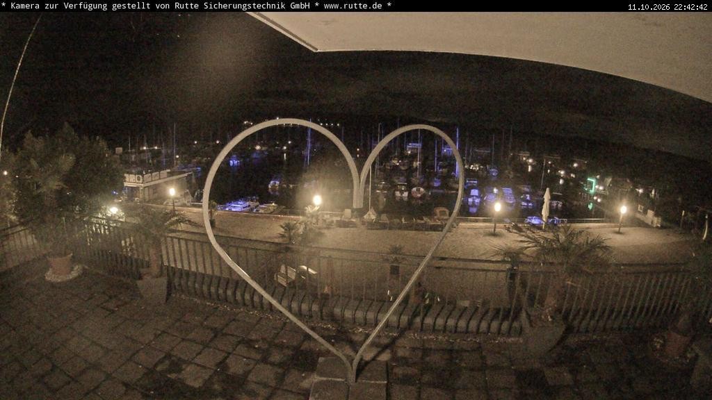Archived image Webcam Lake Geiseltalsee - Marina Mücheln