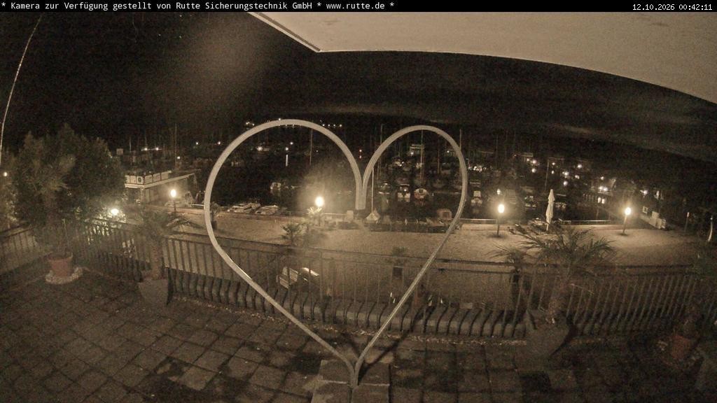 Archived image Webcam Lake Geiseltalsee - Marina Mücheln