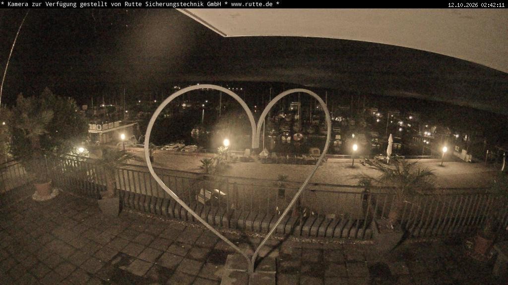 Archived image Webcam Lake Geiseltalsee - Marina Mücheln