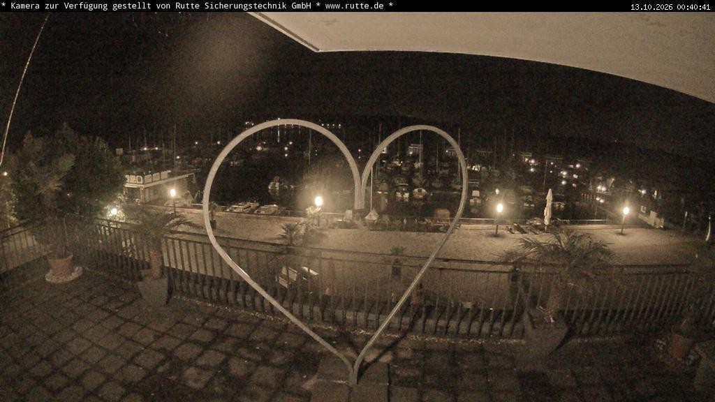 Archived image Webcam Lake Geiseltalsee - Marina Mücheln