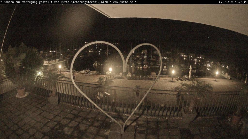 Archived image Webcam Lake Geiseltalsee - Marina Mücheln