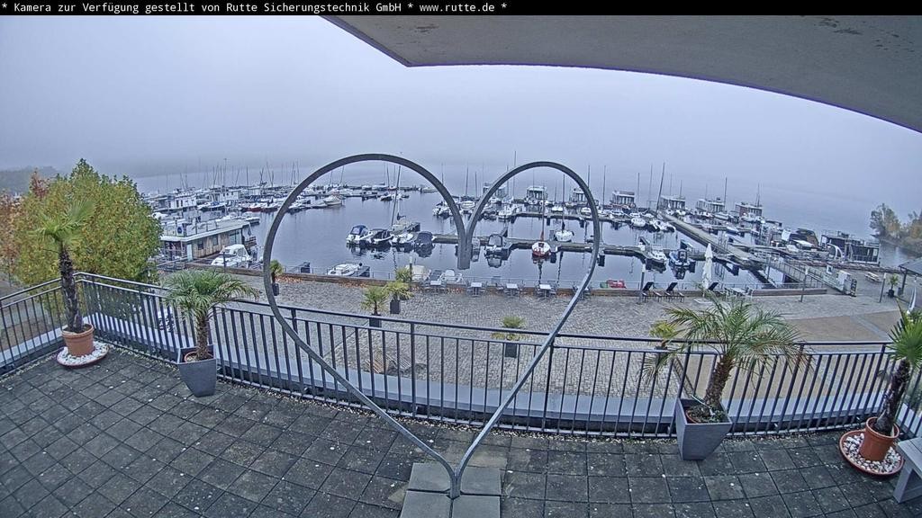 Archived image Webcam Lake Geiseltalsee - Marina Mücheln