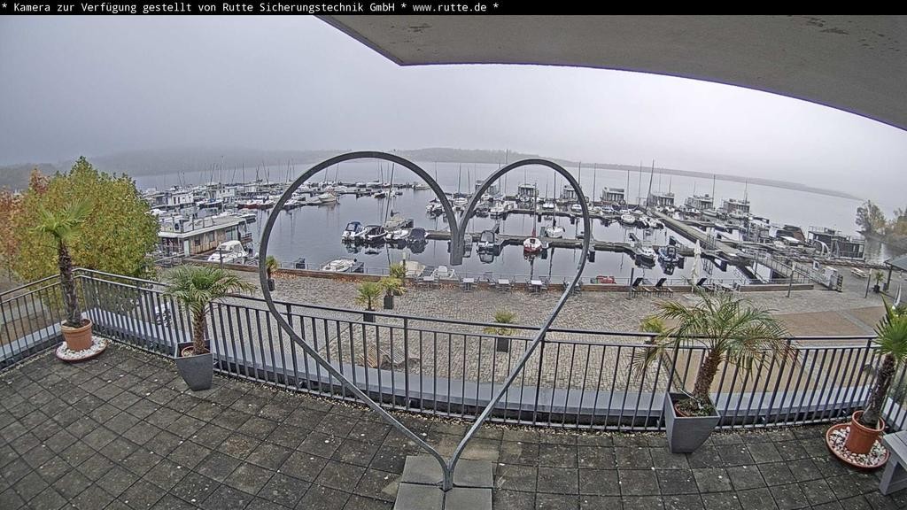 Archived image Webcam Lake Geiseltalsee - Marina Mücheln