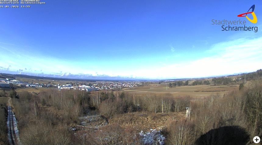 Archiv Foto Webcam Schramberg: Ausblick vom Wasserturm Waldmössingen