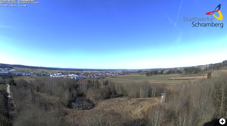 Archived image Webcam Schramberg: View Water Tower Waldmössingen