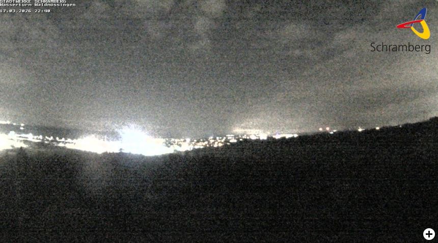 Archiv Foto Webcam Schramberg: Ausblick vom Wasserturm Waldmössingen