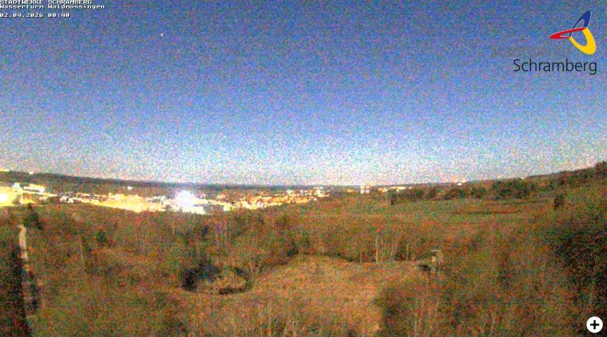 Archived image Webcam Schramberg: View Water Tower Waldmössingen