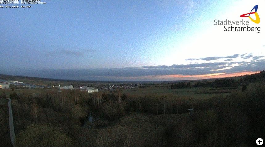 Archived image Webcam Schramberg: View Water Tower Waldmössingen
