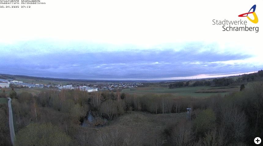Archived image Webcam Schramberg: View Water Tower Waldmössingen