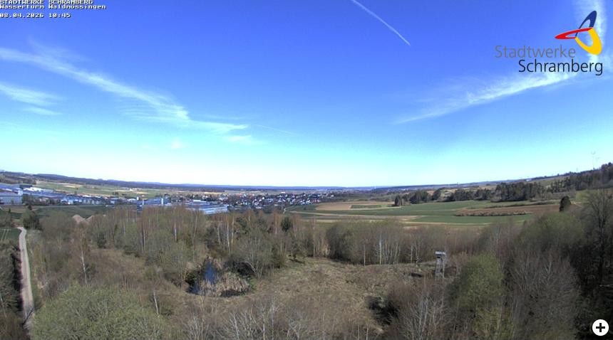 Archiv Foto Webcam Schramberg: Ausblick vom Wasserturm Waldmössingen