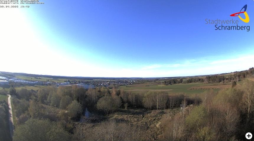 Archiv Foto Webcam Schramberg: Ausblick vom Wasserturm Waldmössingen
