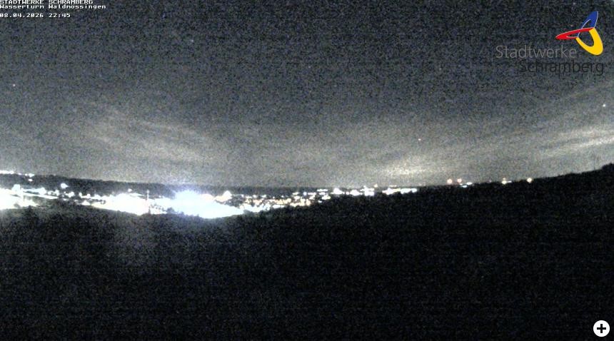 Archiv Foto Webcam Schramberg: Ausblick vom Wasserturm Waldmössingen