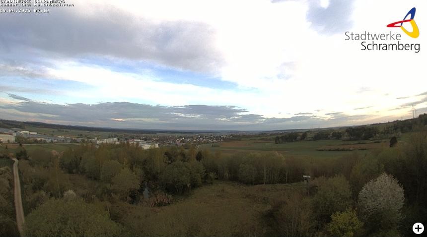 Archiv Foto Webcam Schramberg: Ausblick vom Wasserturm Waldmössingen