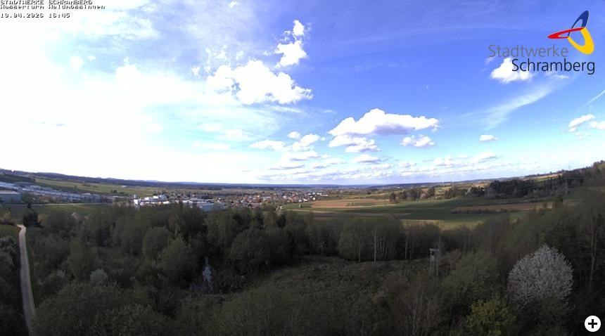 Archiv Foto Webcam Schramberg: Ausblick vom Wasserturm Waldmössingen