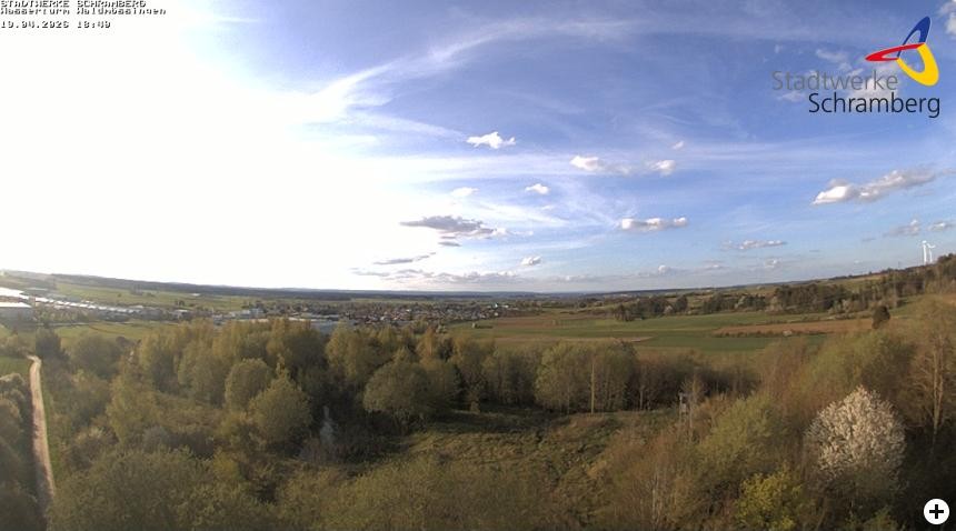 Archiv Foto Webcam Schramberg: Ausblick vom Wasserturm Waldmössingen