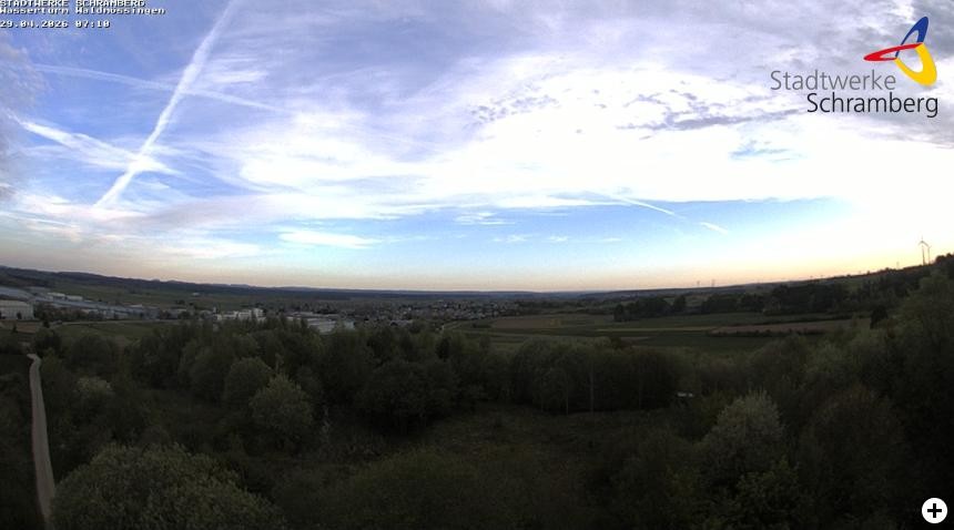 Archiv Foto Webcam Schramberg: Ausblick vom Wasserturm Waldmössingen