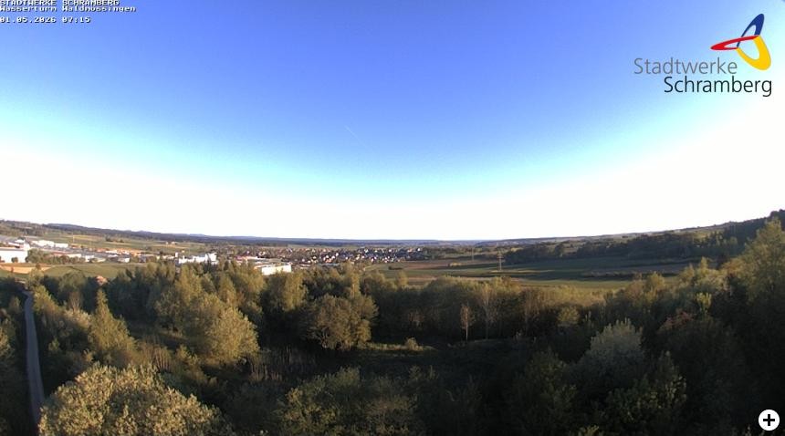 Archiv Foto Webcam Schramberg: Ausblick vom Wasserturm Waldmössingen