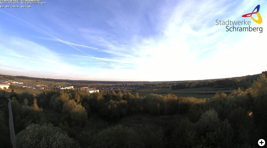 Archiv Foto Webcam Schramberg: Ausblick vom Wasserturm Waldmössingen