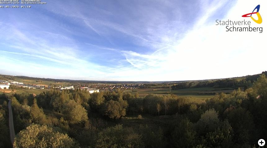 Archiv Foto Webcam Schramberg: Ausblick vom Wasserturm Waldmössingen
