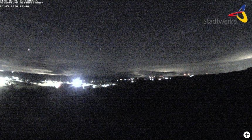 Archived image Webcam Schramberg: View Water Tower Waldmössingen