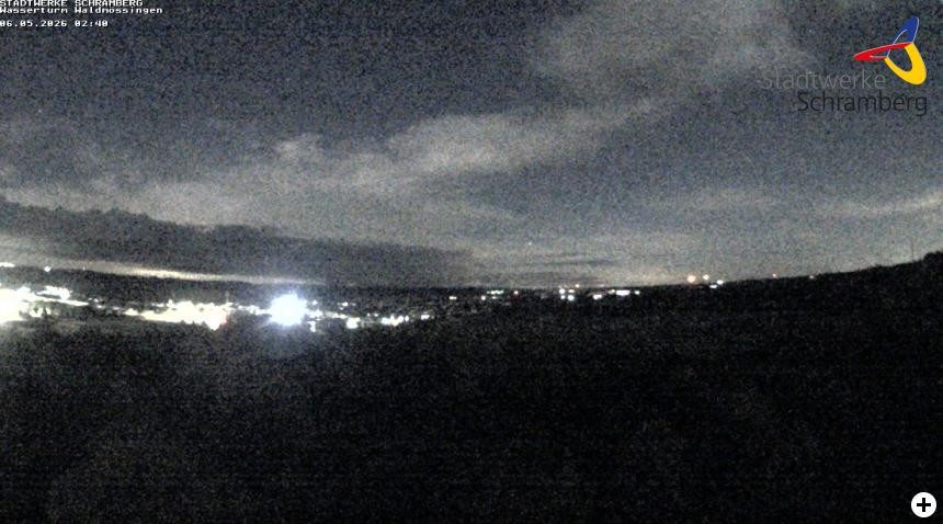 Archived image Webcam Schramberg: View Water Tower Waldmössingen