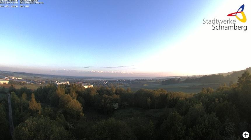 Archiv Foto Webcam Schramberg: Ausblick vom Wasserturm Waldmössingen