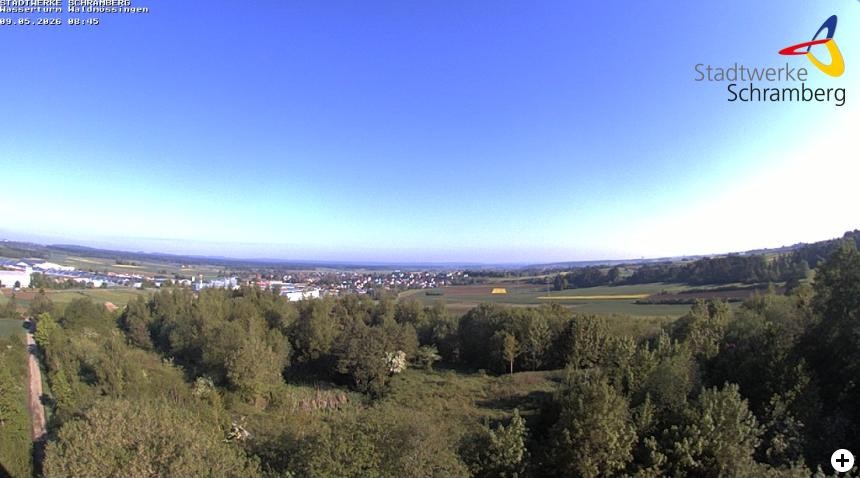 Archiv Foto Webcam Schramberg: Ausblick vom Wasserturm Waldmössingen