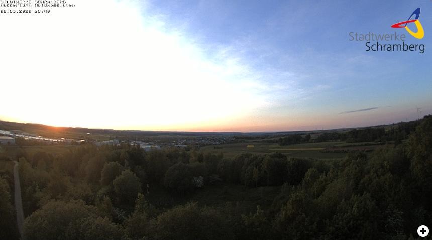 Archiv Foto Webcam Schramberg: Ausblick vom Wasserturm Waldmössingen