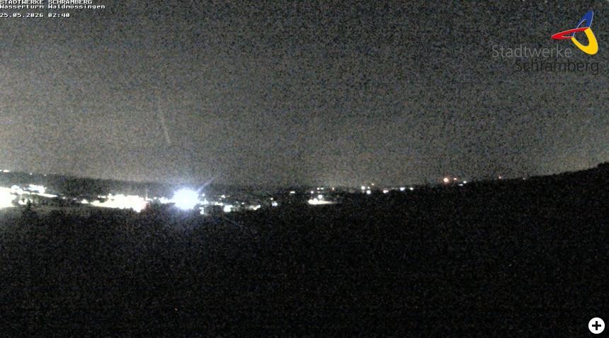Archived image Webcam Schramberg: View Water Tower Waldmössingen