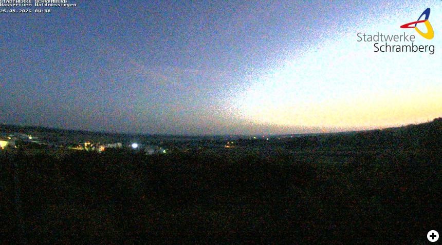 Archived image Webcam Schramberg: View Water Tower Waldmössingen