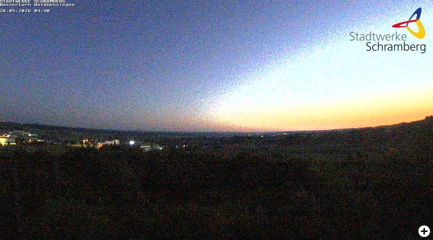 Archiv Foto Webcam Schramberg: Ausblick vom Wasserturm Waldmössingen