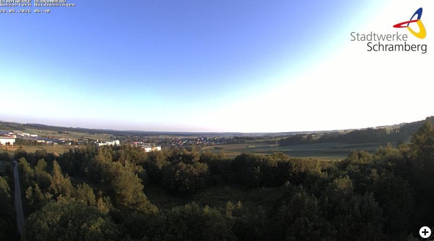 Archiv Foto Webcam Schramberg: Ausblick vom Wasserturm Waldmössingen