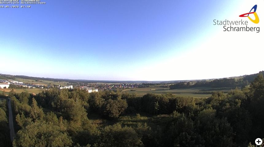 Archiv Foto Webcam Schramberg: Ausblick vom Wasserturm Waldmössingen