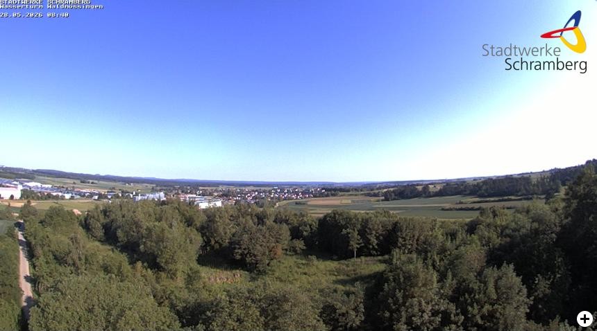 Archiv Foto Webcam Schramberg: Ausblick vom Wasserturm Waldmössingen