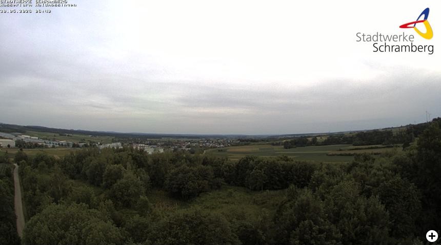 Archiv Foto Webcam Schramberg: Ausblick vom Wasserturm Waldmössingen
