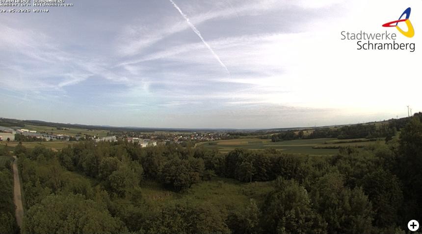 Archiv Foto Webcam Schramberg: Ausblick vom Wasserturm Waldmössingen