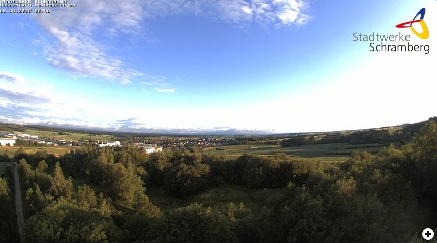 Archiv Foto Webcam Schramberg: Ausblick vom Wasserturm Waldmössingen