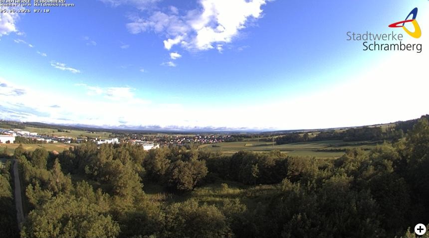 Archiv Foto Webcam Schramberg: Ausblick vom Wasserturm Waldmössingen