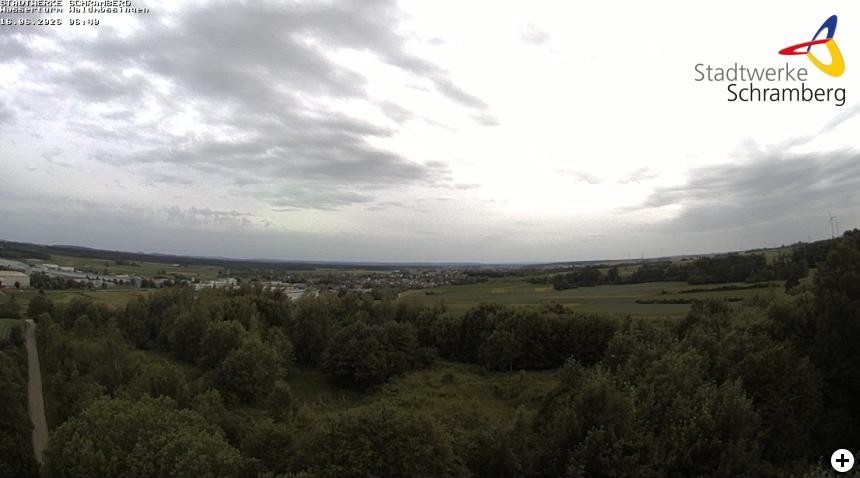 Archiv Foto Webcam Schramberg: Ausblick vom Wasserturm Waldmössingen