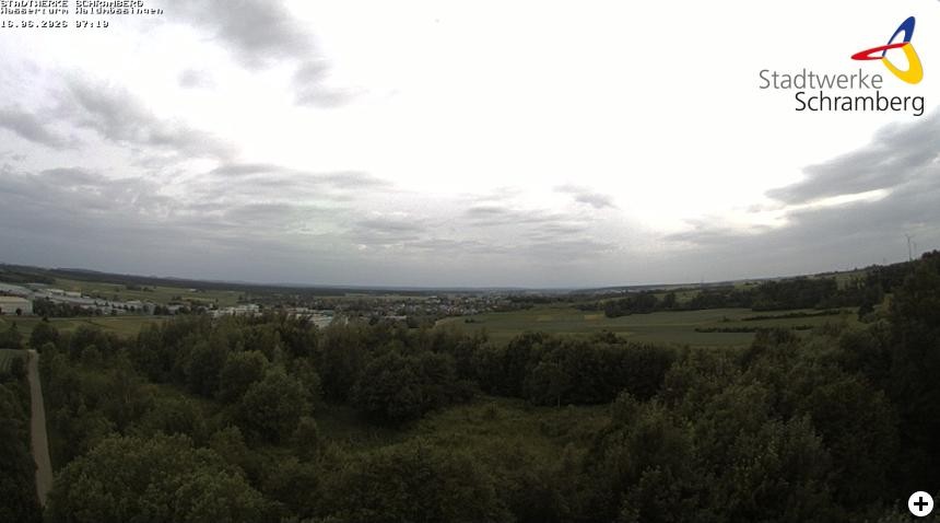 Archiv Foto Webcam Schramberg: Ausblick vom Wasserturm Waldmössingen