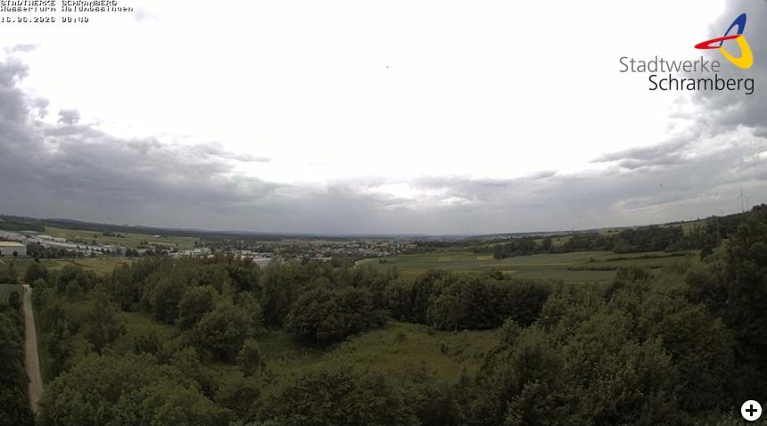 Archiv Foto Webcam Schramberg: Ausblick vom Wasserturm Waldmössingen