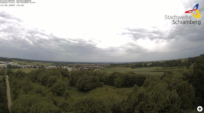 Archiv Foto Webcam Schramberg: Ausblick vom Wasserturm Waldmössingen