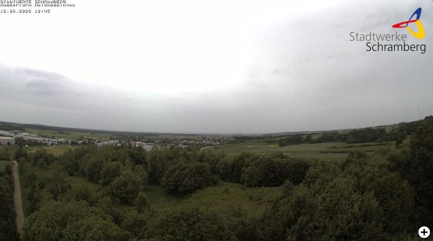 Archiv Foto Webcam Schramberg: Ausblick vom Wasserturm Waldmössingen