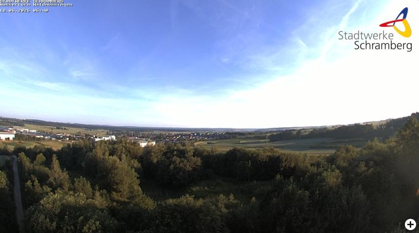 Archiv Foto Webcam Schramberg: Ausblick vom Wasserturm Waldmössingen