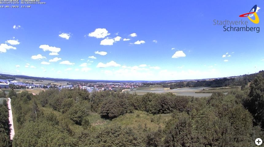 Archiv Foto Webcam Schramberg: Ausblick vom Wasserturm Waldmössingen