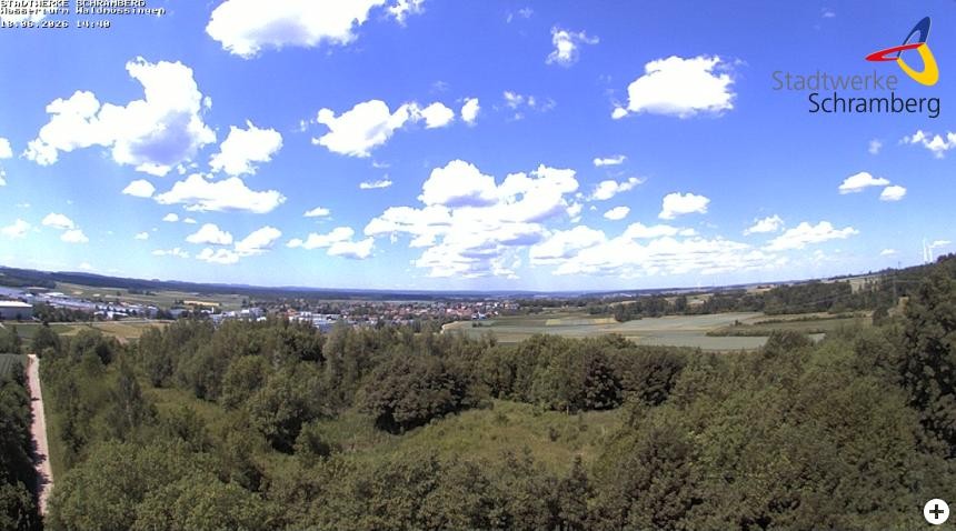 Archiv Foto Webcam Schramberg: Ausblick vom Wasserturm Waldmössingen