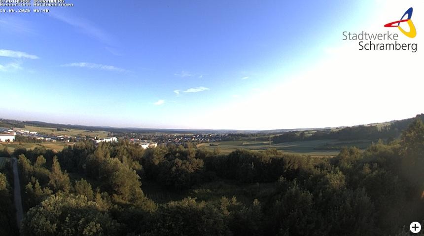 Archived image Webcam Schramberg: View Water Tower Waldmössingen