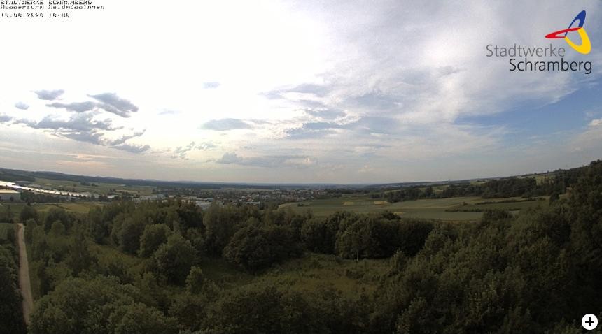 Archived image Webcam Schramberg: View Water Tower Waldmössingen